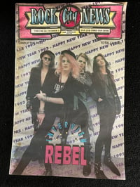 Image 1 of ROCK CITY NEWS Magazine, Rebel, Kix, Blackboard Jungle, Imagine World Peace & more