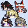 Vtuber Bois Peeker Vinyl Stickers