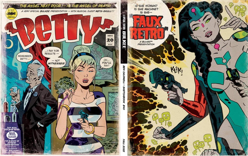 Image of SKETCHBOOK 40: FAUX RETRO DOODLES 2019-2022