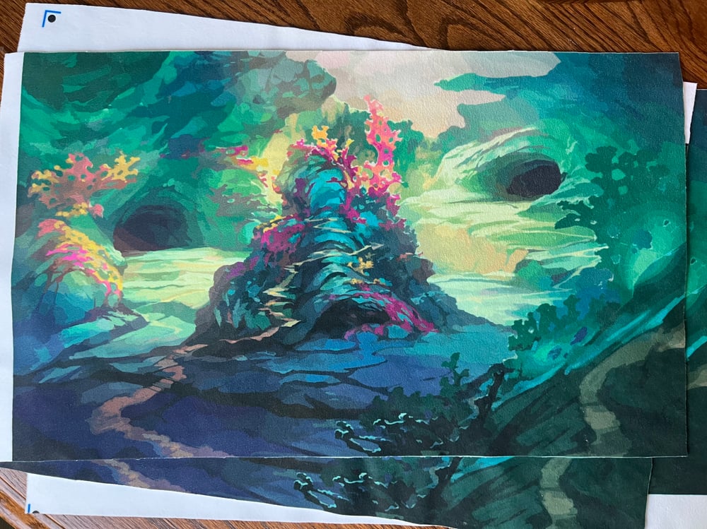 Image of Black Lake Custom Velvet Fabric