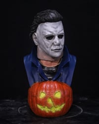 Image 2 of Myers Pumpkin 6in Bust