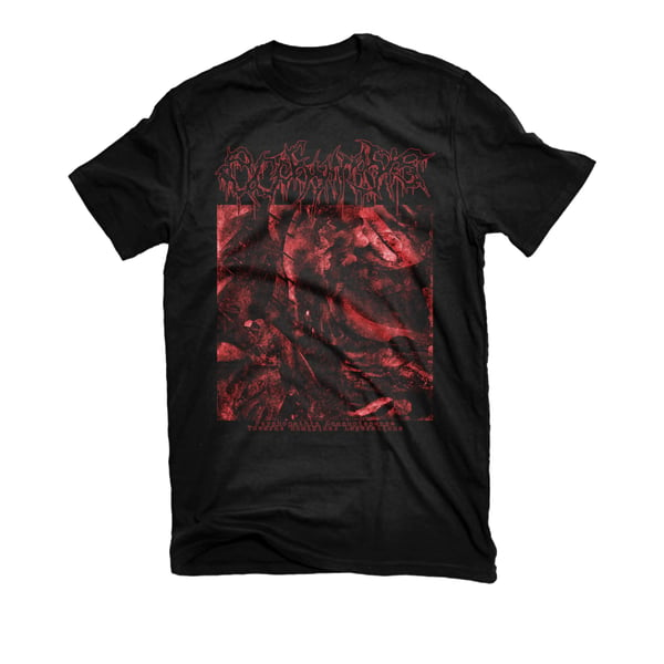 Image of ECCHYMOSIS "PSYCHOPATHIC CONCUPISCENCE TOWARDS HOMICIDAL LACERATIONS" T-SHIRT