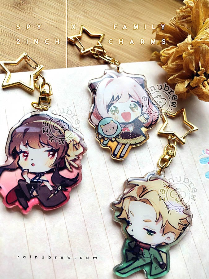 Image of Spy x Family Stickers and Charms