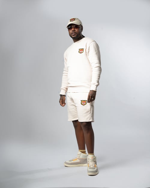 Image of The BLAK Shorts in Cream