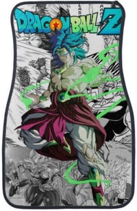 Image 2 of Broly car mat (2 variant colors)