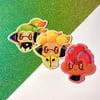 Squiddy Bean Agent Stickers