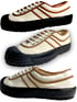 VEGANCRAFT natural canvas plimsoll sneaker shoes + shipping   Image 3