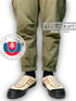 VEGANCRAFT natural canvas plimsoll sneaker shoes + shipping   Image 4