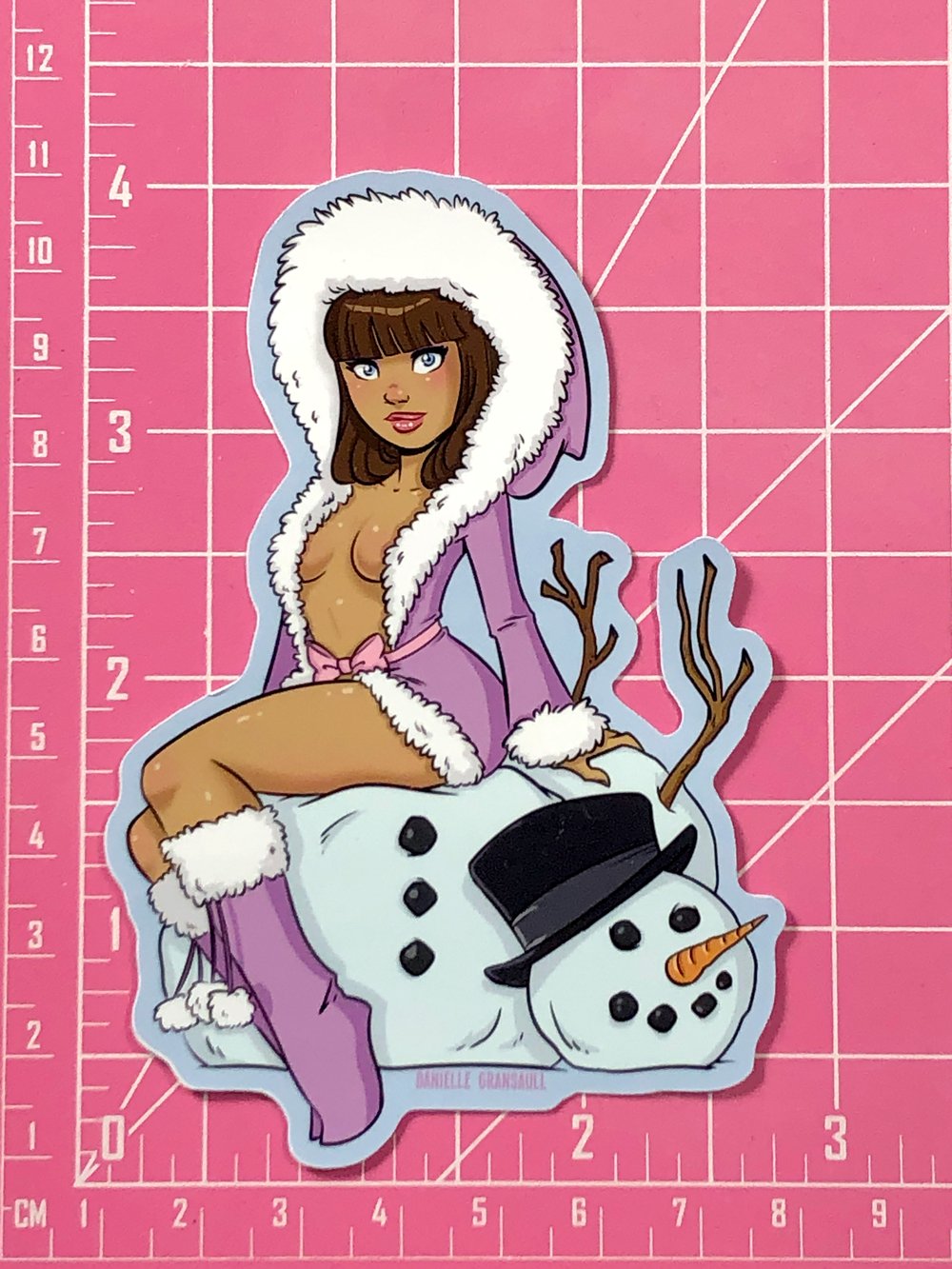 Winter Seasonal Sweetheart STICKER