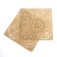 Image 3 of Kamon Sashiko Stencil