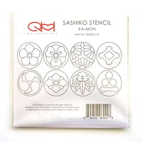 Image 1 of Kamon Sashiko Stencil