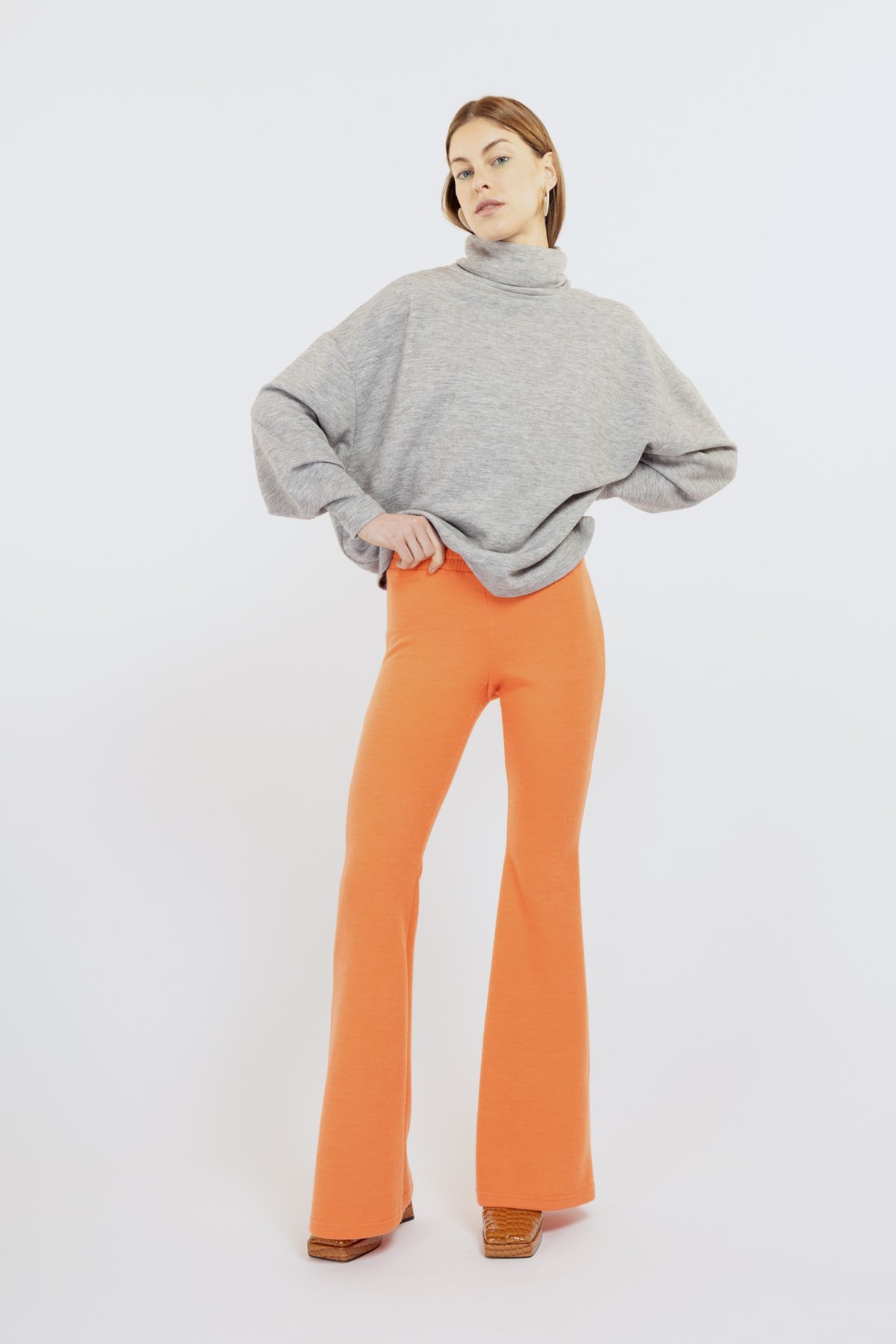 Image of PANTALONE PALMA MANDARINO €121 - 50%