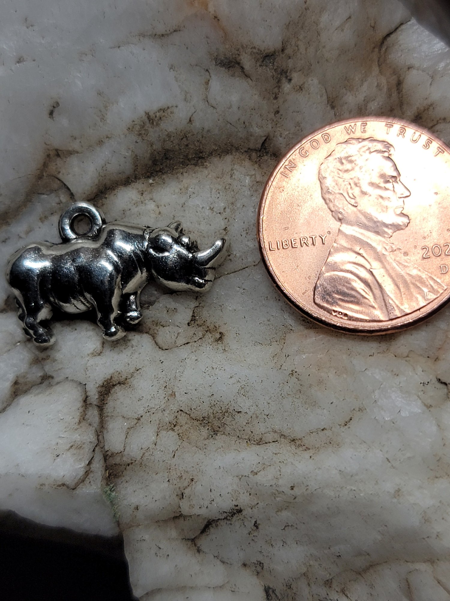Rhino Charm