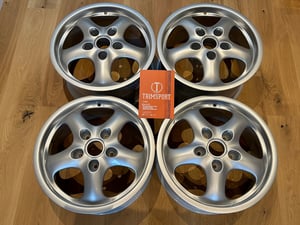 Image of Genuine Porsche 968 Cup 2 17" 5x130 Alloy Wheels REFURBISHED