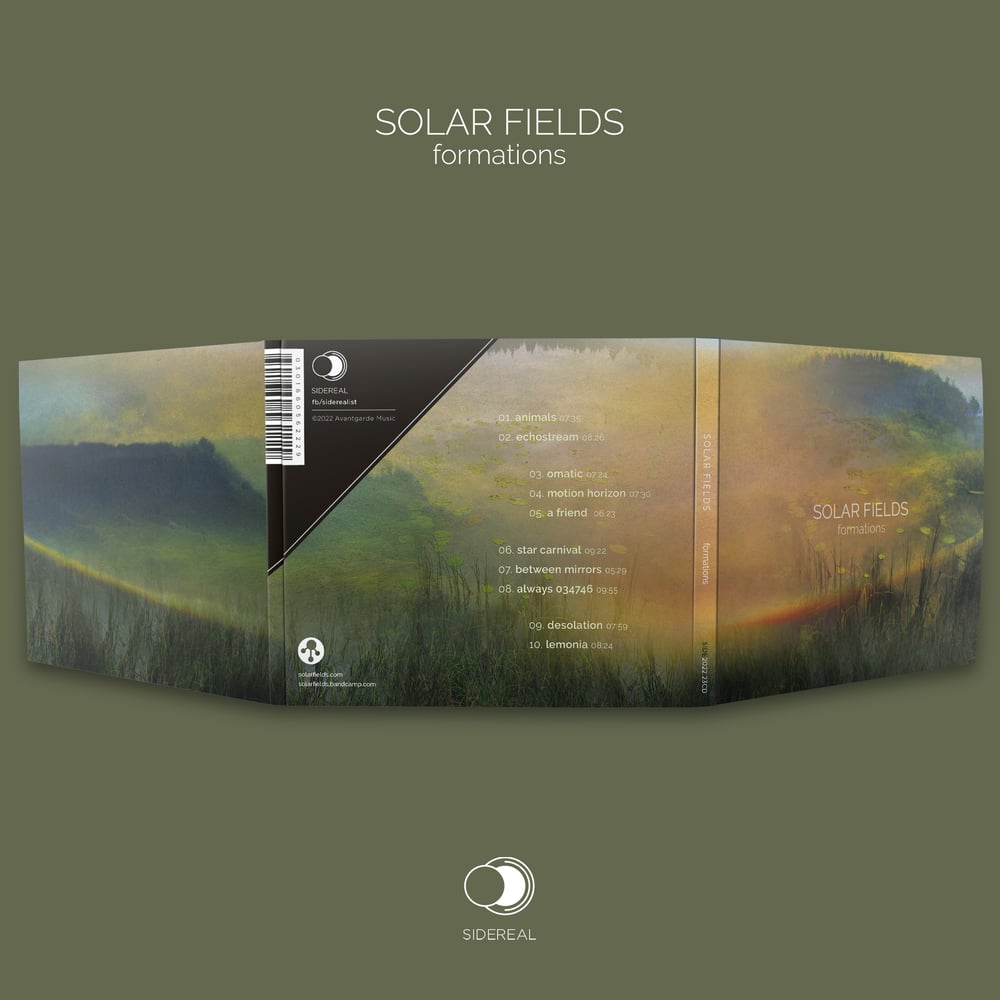 Image of Solar Fields 'Formations' digipak CD