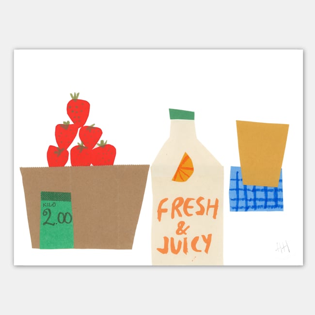 Fresh & Juicy Giclée Print