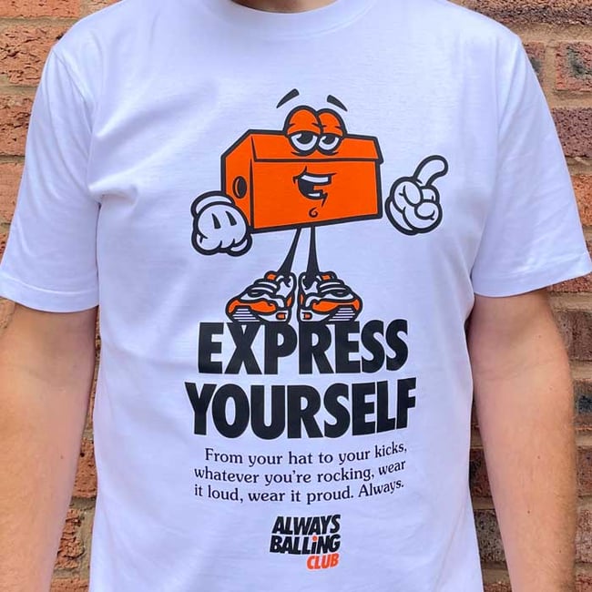 Express Yourself tee (reduced)