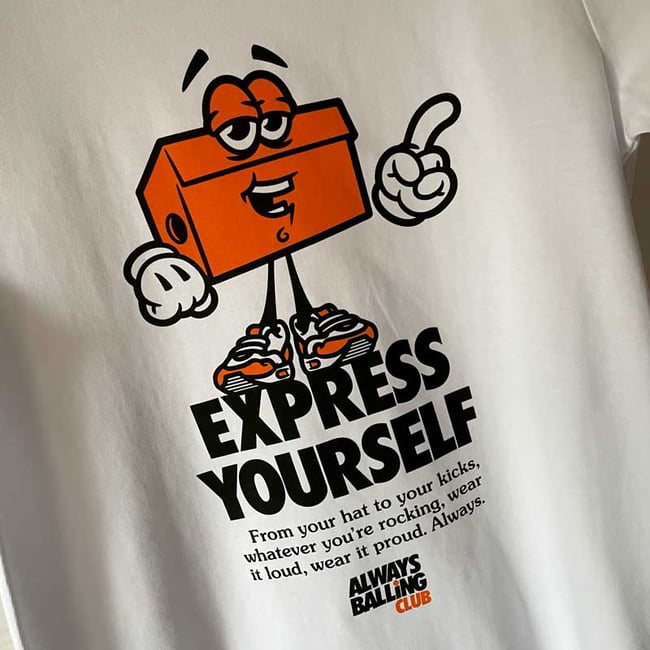 Express Yourself tee (reduced)