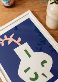 Image 2 of 'Vase' framed art print by Helena Ravenne