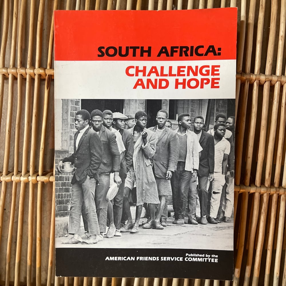 South Africa: Challenge and Hope