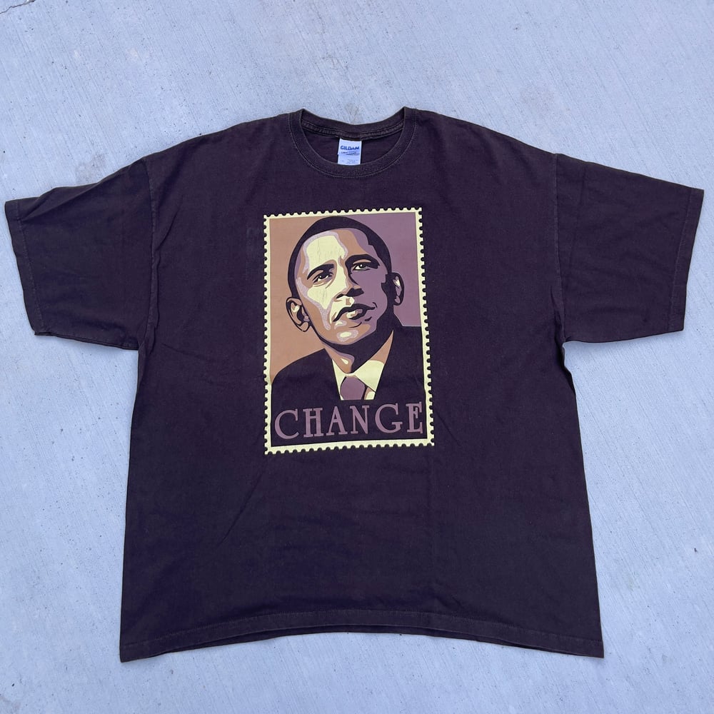 Vintage Obama Change T-shirt