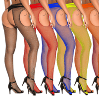 Image 1 of Suspender Fishnets