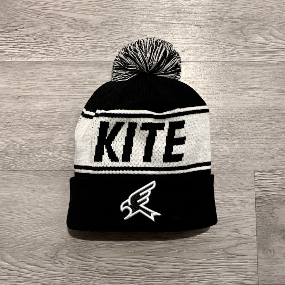 Image of KITE Bobble Hat with 3D embroidered logo