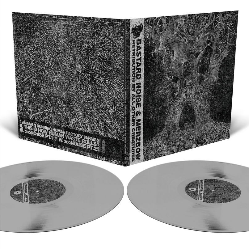 BASTARD NOISE & MERZBOW "Retribution By All Other Creatures" 2LP
