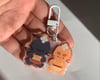 Catppuccino Bakers Acrylic Charm with Epoxy