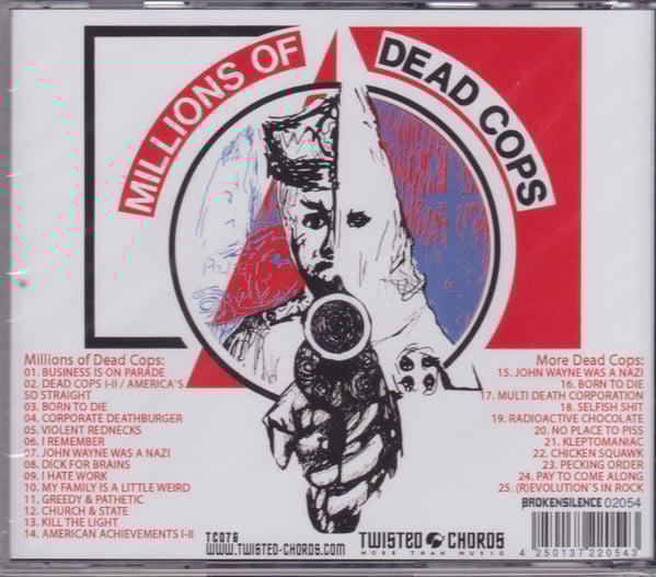 MDC "Millions Of Dead Cops / More Dead Cops" CD