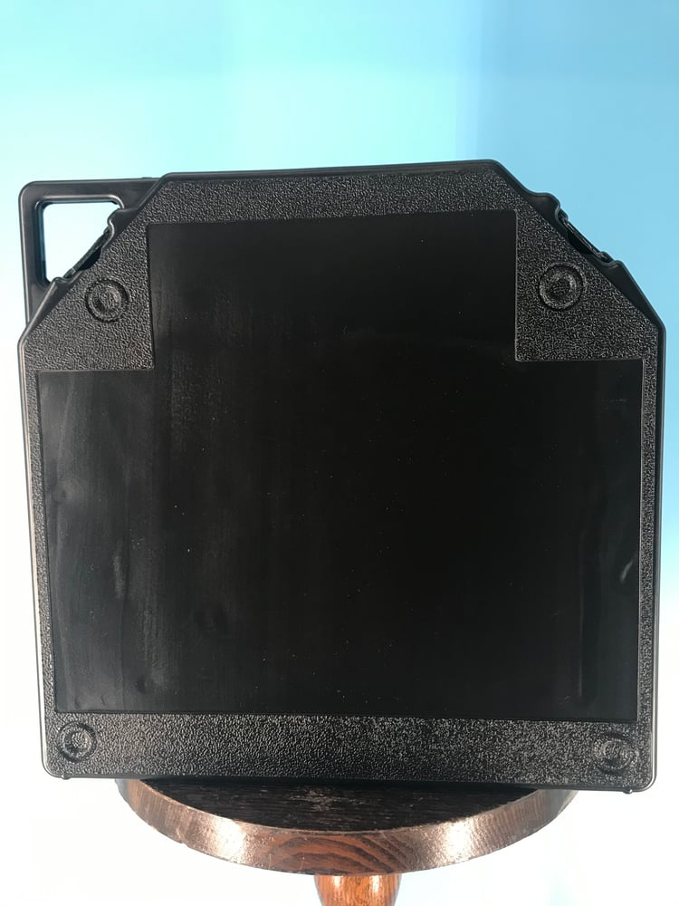 Image of Burlington Recording 1/4" x 10.5" Black Plastic TapeCare Case With Handle New