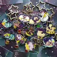 Image 1 of Zodiac Glitter Charms