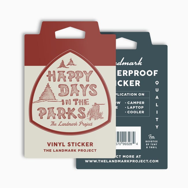 Happy Days In The Parks Sticker