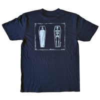 Image 2 of 'EVEN IN THE GRAVE' T-SHIRT