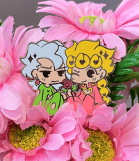Image 2 of Fugio Rose Pin - Enamel Pin