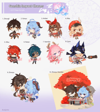 Genshin Impact Charms 2.5 - 3.0"