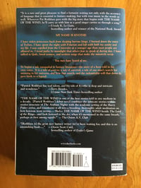 Image 2 of Patrick Rothfuss "The Name of the Wind" Trade Paperback