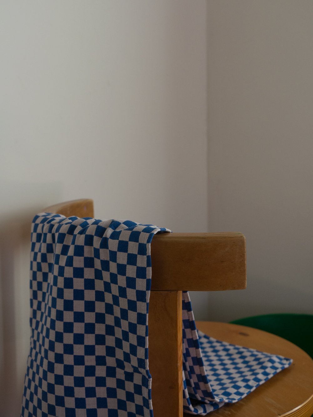 Image of check tablecloth