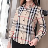 TARTAN PLAID BUTTON DOWN TOP