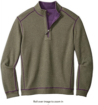 Image 2 of Flipshore Half-Zip Reversible Sweatshirt