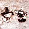 Cat Witches Enamel Pins