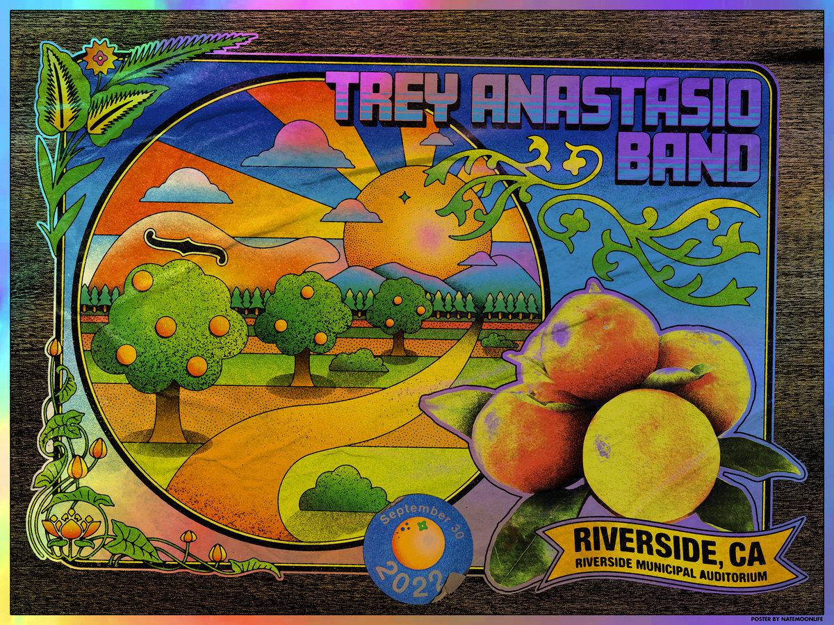 Trey Anastasio Band • Riverside 2022 • 18x24