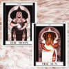 The Moon & The Sun Tarot Prints