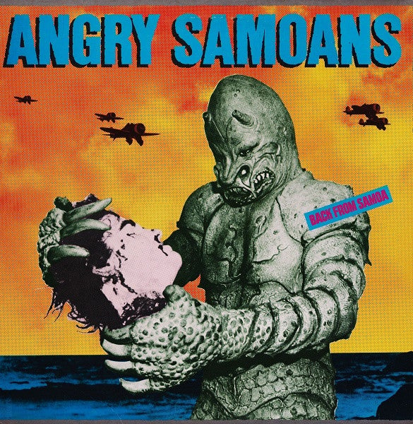 Image of Angry Samoans - "Back From Samoa" Lp (green vinyl) 