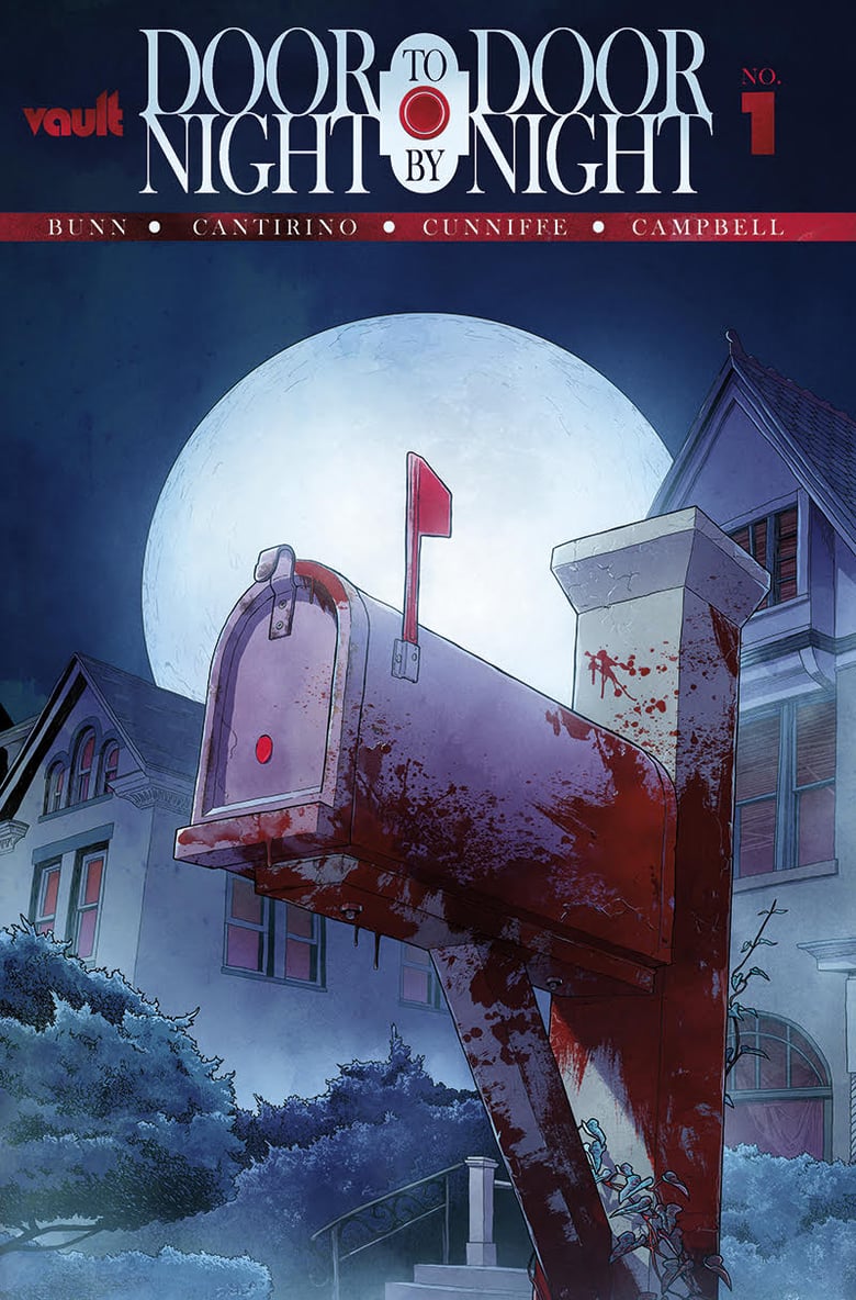 Image of DOOR TO DOOR, NIGHT BY NIGHT #1 - Creator Exclusive Cover (Danny Luckert Variant)