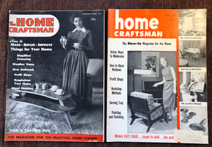 Image of The Home Craftsman Magazine - Vintage lot of 8