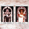 Moon & Sun Witches Tarot Stickers