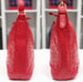 Image of Vtg. Gucci Red Ostrich Crossbody Bag