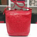 Image of Vtg. Gucci Red Ostrich Crossbody Bag
