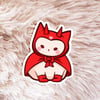 Devil Cat Sticker